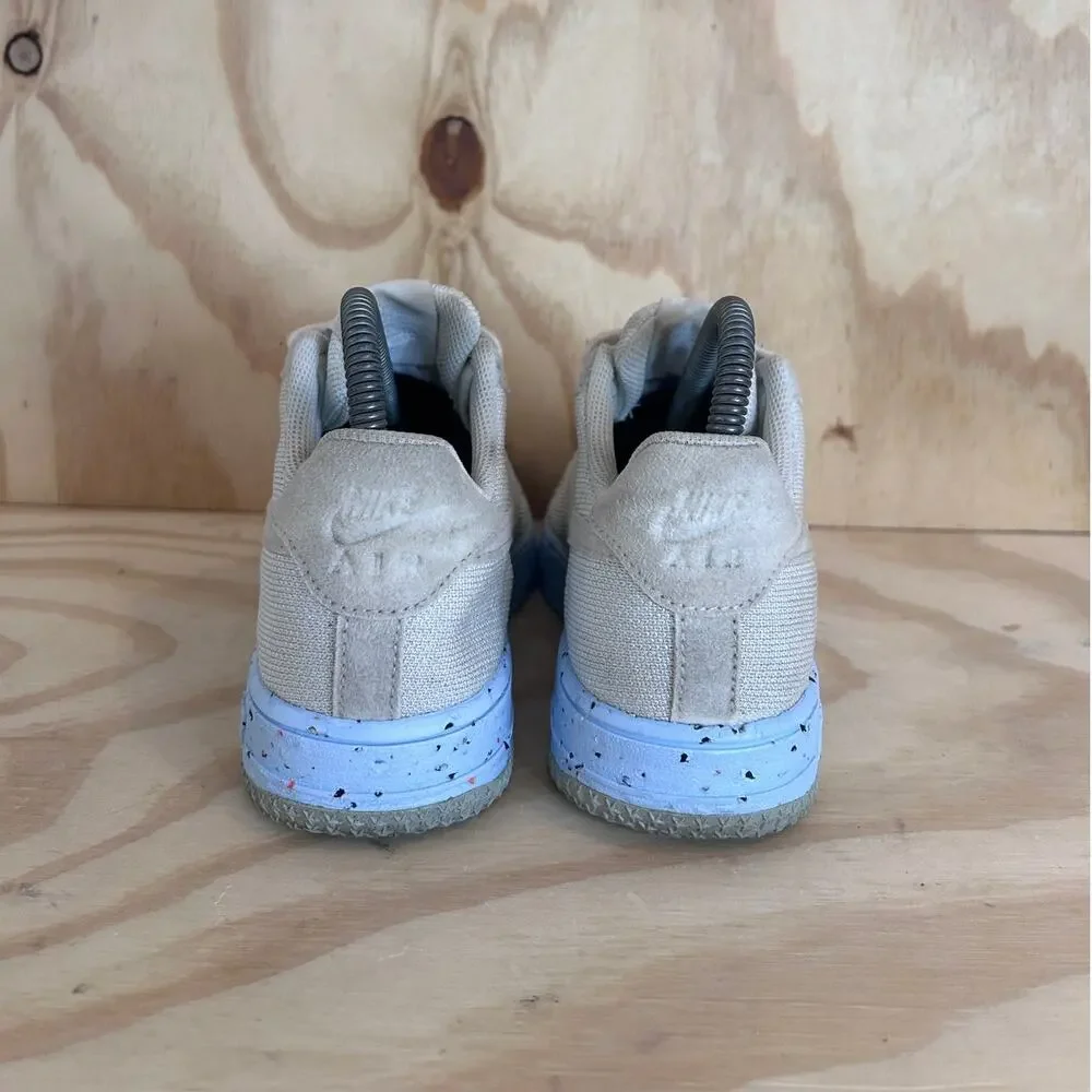 Nike -Air Force 1 Crater -Sneakers -White/Blue -Women's -7 -DC7273-100 -New Like